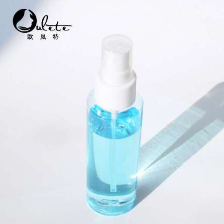 plastic clear transparent 100ml hand sanitizer refillable perfume mist pocket spray disinfectant bottle  botol spray 100ml